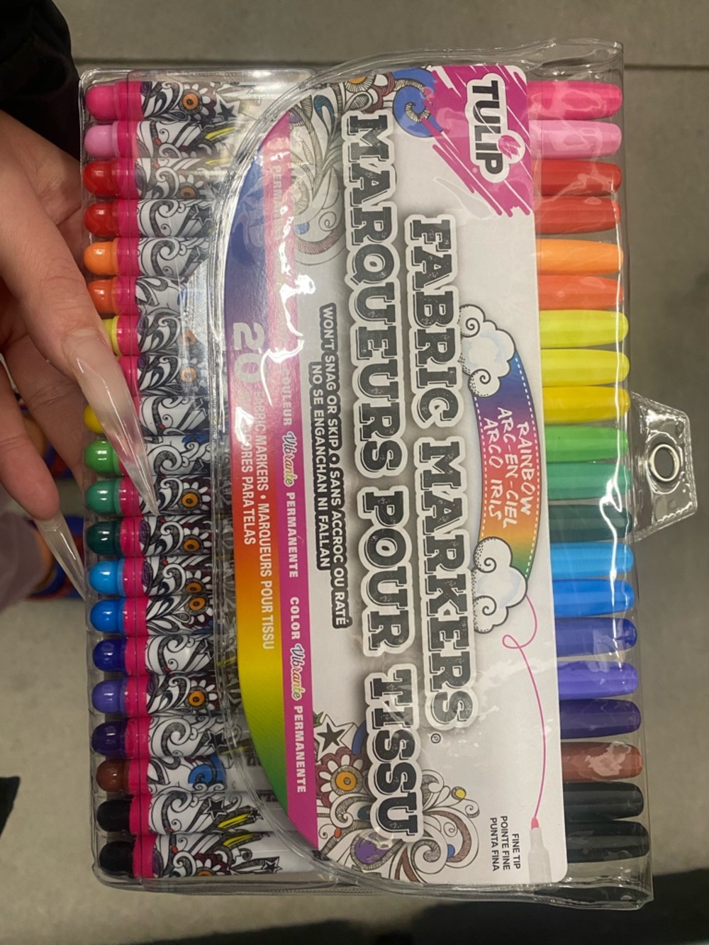 Fabric Markers - Multicolor Set for Home Party Crafts